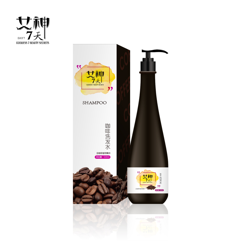佳黛女神7天咖啡洗发水520ML